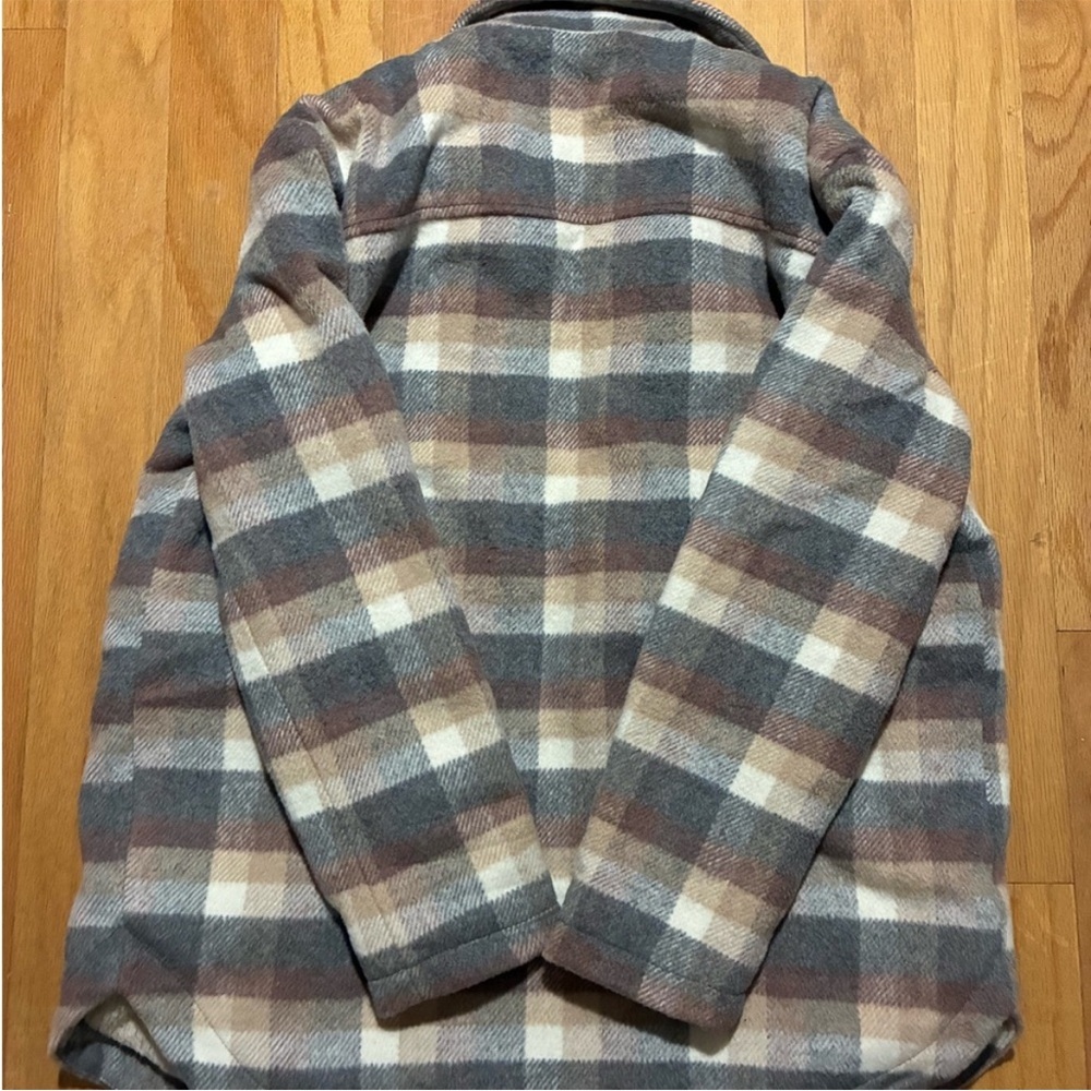 Plaid Shacket Coat - image 6